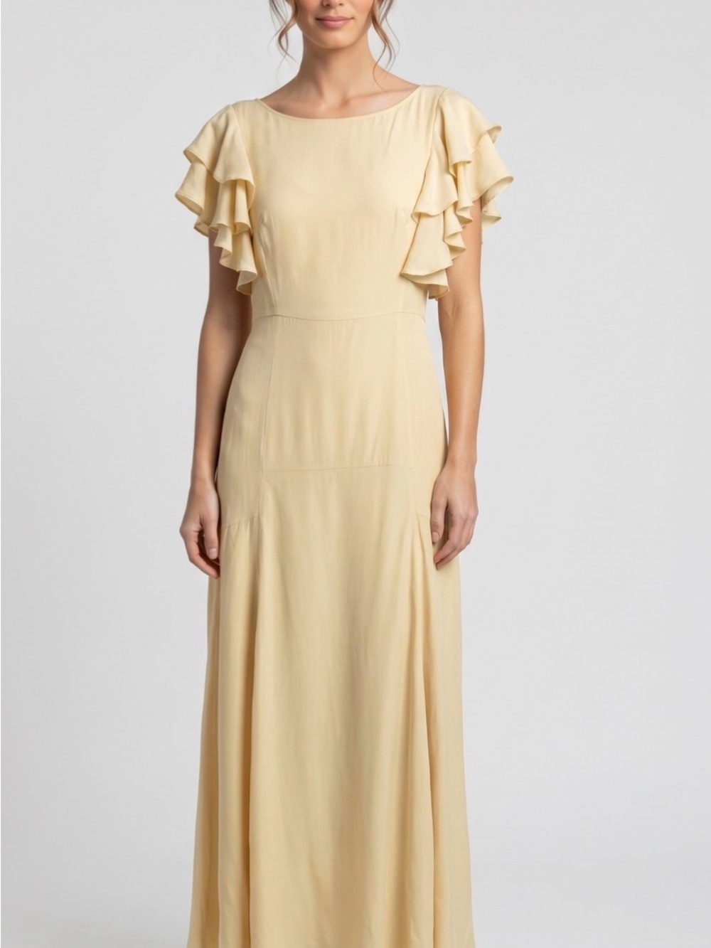 & Other Stories Ruffle Sleeve Maxi Dress - NWOT